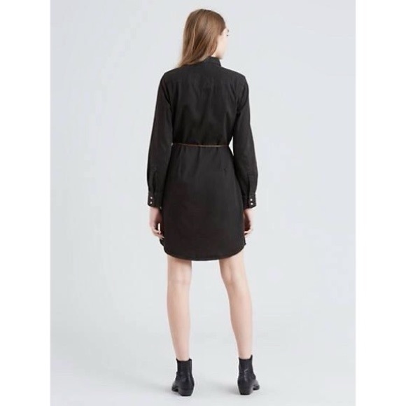 | levi’s • lil’ bit country iconic denim western shirt dress | - Picture 5 of 6